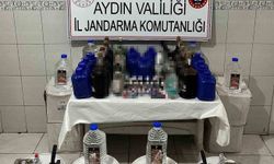 Aydın'da jandarmadan sahte alkol operasyonu