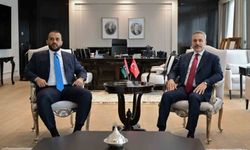 Bakan Fidan, Libya Milli Birlik Hükümeti Savunma Bakanvekili Zubi ile görüştü