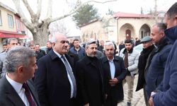 Bakan Yardımcısı Aydın ve Milletvekili Özhan, ilçelerde incelemelerde bulundu