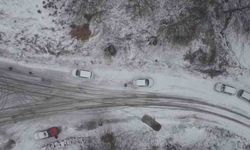 Balıkesir kar hasretini dağlarda dindirdi