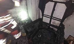 Bandırma'da ev yangını: 6 kişi tahliye edildi