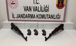 Başkale'de uzun namlulu silah ele geçirildi