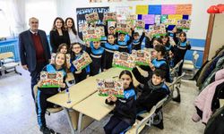 Başkan Arslan öğrencilerin karne sevincine ortak oldu