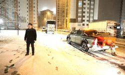 Başkan Palancıoğlu, karla mücadele için sahaya çıktı