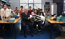 Başkan Sekmen geleceğin dâhileriyle buluştu