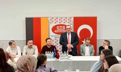 Başkan Tatık, Almanyada yaşayan gurbetçilerle bir araya geldi