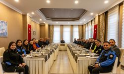 Bilecik'te emniyet ve muhtarlar asayiş toplantısında buluştu