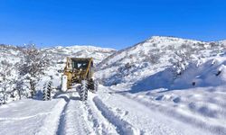 Bingöl'de 192 köy yolunda çalışmalar sürüyor