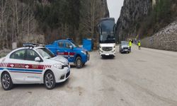 Burdur'da 1 haftada 381 araç ve sürücüsüne idari ceza uygulandı