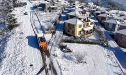 Çameli'de kış şartlarına karşı tam güç mücadele