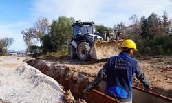 Datça İskele Mahallesi Çomarlık'ta kanalizasyon sorunu sona eriyor