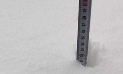 Develi ve Tomarza'da kar kalınlığı 50 santimi geçti, ahır çöktü