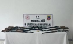 Didim'de ruhsatsız silah operasyonu