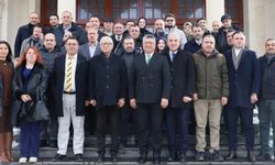 DPÜ Rektörü Kızıltoprak gazetecilerle bir araya geldi