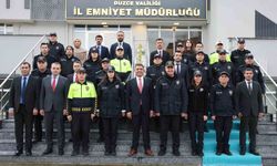 Düzce Valisi Aslan'dan veda ziyaretleri
