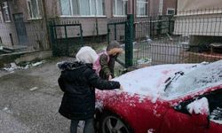 Düzce'de kar sürprizi