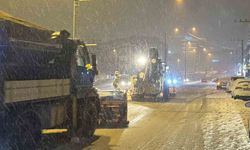 Düzce'nin yüksek kesimlerinde kar kalınlığı 10 santimetreye ulaştı