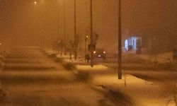 Elazığ'da gece saatlerinde sis etkili oldu