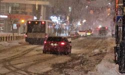 Elazığ'da kar yağışı etkisini sürdürüyor