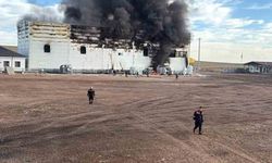Elektrik üretim tesisinde yangın