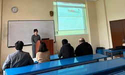 Emet MYO Kimya Teknolojisi öğrencilerinden İME sunumu