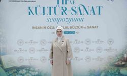 Emine Erdoğan, 'Tıp ve Kültür-Sanat Sempozyumu'nda konuştu: