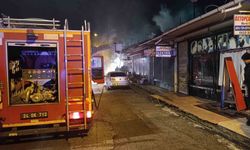 Erzincan'da ekmek fırınında yangın