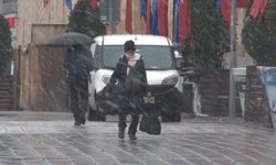 Esenler'de kar yağışı