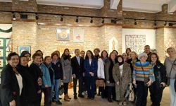 Eskişehirli 'Kırkyama' eğitmenleri 'Kırkyama' adlı sergi açtılar