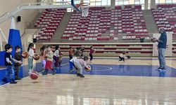 Eskişehirli miniklerin spor keyfi