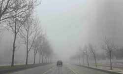 Gaziantep'te 2 gündür yoğun sis etkili oluyor