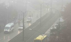 Gaziantep'te etkili olan sis görüş mesafesini düşürdü