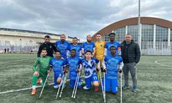 Gebze Belediyesi Ampute Futbol Takımı, TSK Rehabilitasyon Merkezi'ni 3-0 yendi