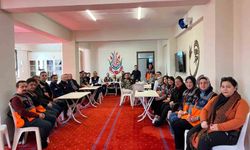 Gediz'de okullarda afet farkındalık eğitimleri düzenlendi