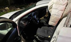 Gönen'de park halindeki araçta patlama: 2 yaralı