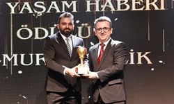 İHA muhabiri Murat Çelik'e 'yılın yaşam haberi' ödülü