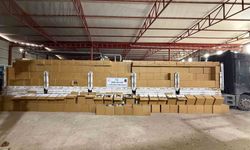 İzmir'de 12 milyon 720 bin kaçak makaron ele geçirildi