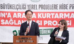 Japonya'dan Giresun Belediyesi'ne kurtarma aracı desteği
