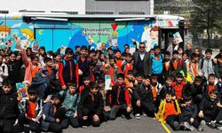 Kahramanmaraş'ta mobil kütüphane kırsal bölgelerde