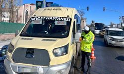 Kars'ta toplu taşıma araçlarına sıkı denetim