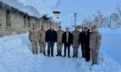 Kaymakam Arıkan'dan Başbağlar Karakolu'na ziyaret