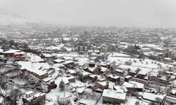 Kayseri'de kar yağışı etkili oldu