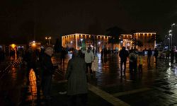 Kayserililer yeni yılı coşkuyla karşıladı