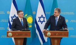 Kazakistan Dışişleri Bakanı Koşerbayev, İsrailli mevkidaşı Saar ile görüştü