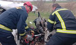 Kırklareli'nde feci kaza: 1 ölü, 1 yaralı