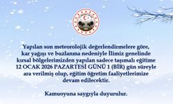 Kırklareli'nde taşımalı eğitime 1 gün ara