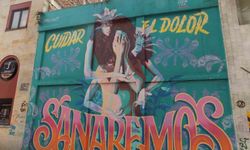 Kolombiya'da grafitiler şehrin kimliğini gözler önüne seriyor