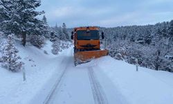 Konya Büyükşehir 31 ilçede 790 araçla kar mesaisinde
