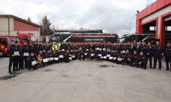 Konya İtfaiyesi 2025'te 15 bin 497 olaya müdahale etti