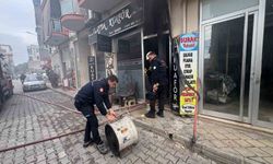 Kuafördeki yangın hızlı müdahale ile söndürüldü